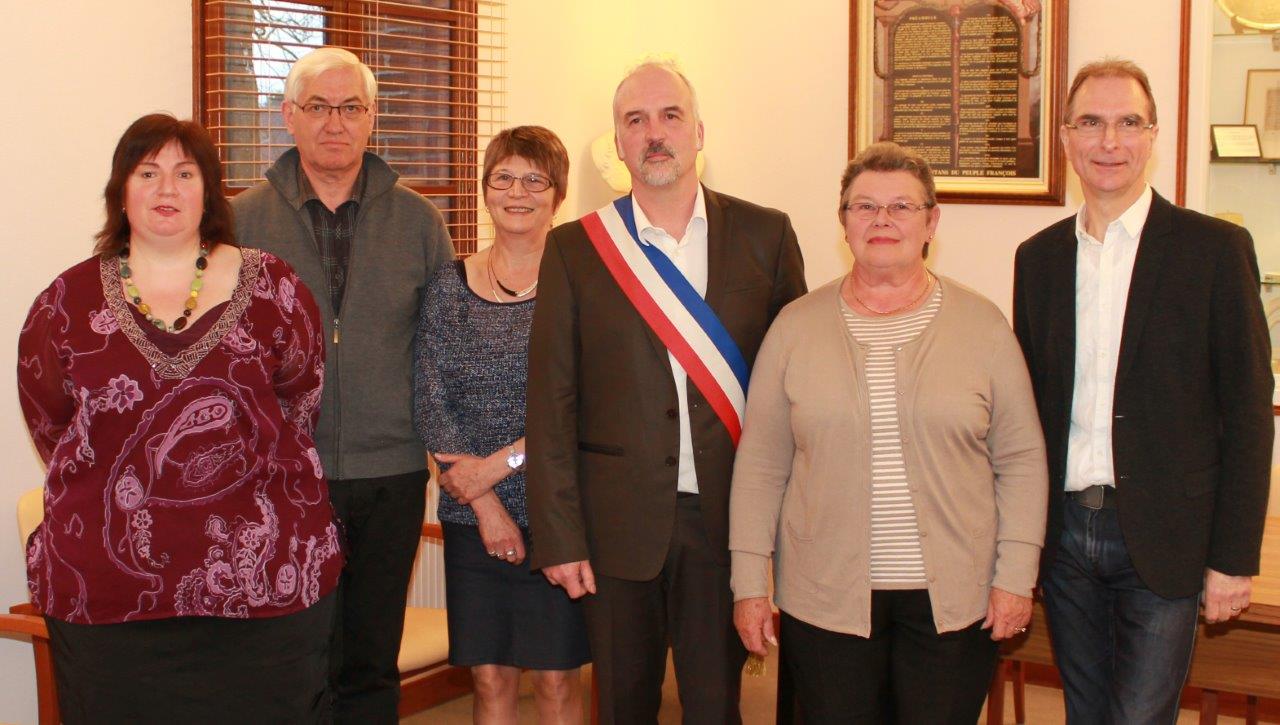 Le Maire et ses 5 adjoints