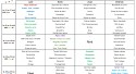 Menu du restaurant scolaire