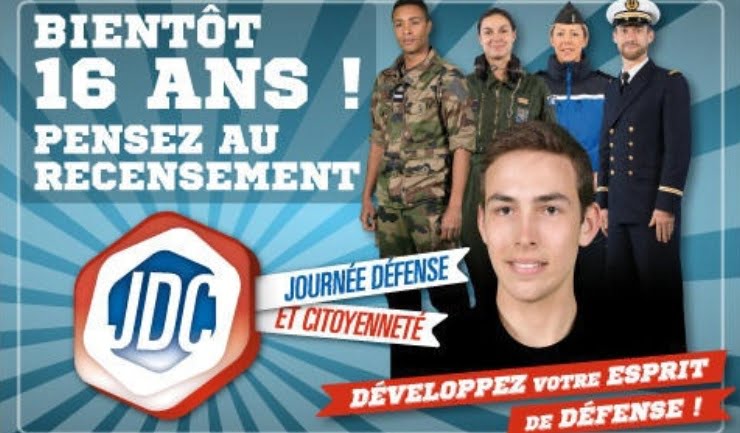 Recensement des jeunes de 16 ans