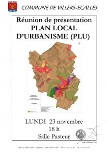 affiche réunion publique PLU