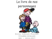 Le livre des personnages
