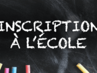 Inscriptions rentrée 2019